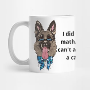 Math Dog Mug